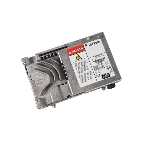PanelView Plus 6 logic module, 512MB Flash/RAM, 24V DC input, Ethernet, RS-232, USB ports.