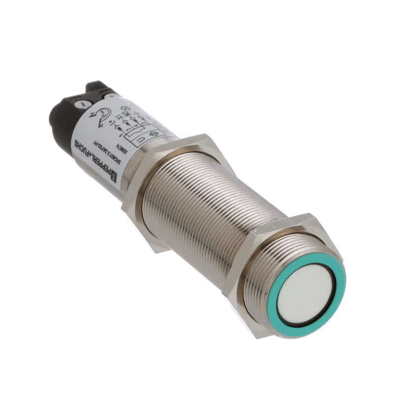 Pepperl+Fuchs 3RG6013‑3AF00 inductive proximity sensor, 3 mm non‑flush, PNP NO, M12 housing, IP67