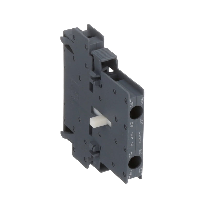Siemens 3RH1921-1DA11 auxiliary contact block, 1NO + 1NC, front mount, for 3RT/3RH contactors, screw terminals.