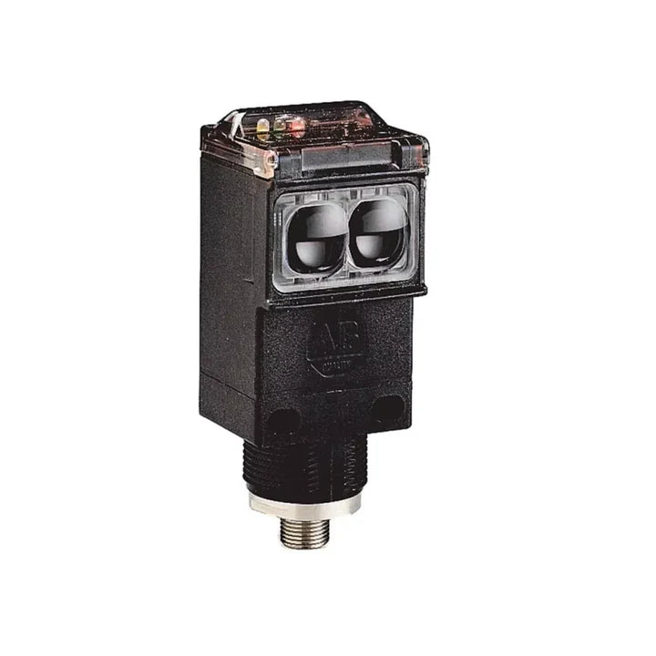 Allen-Bradley 42GRL-9000 photoelectric sensor, retroreflective, PNP output, 10–30V DC, compact RightSight, IP67 rated