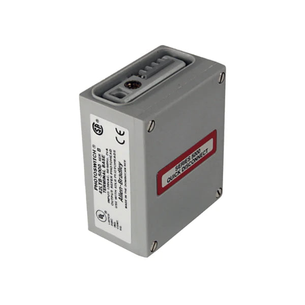 Allen-Bradley 42MTB-5000 photoelectric sensor, beam receiver, M18, 24V DC, IP67, micro connector
