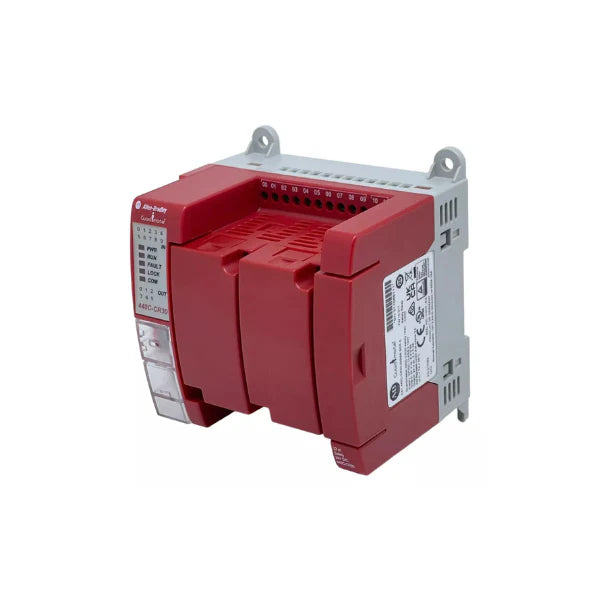 440C-CR30-22BBB configurable safety relay, 22 safe inputs, 5 outputs, USB and Ethernet connectivity, ideal for complex machine safety systems.