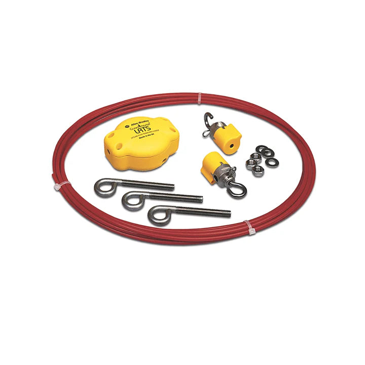 Allen-Bradley 440E-A13080 Lifeline 4 cable pull switch, 80m max, IP67, die-cast body