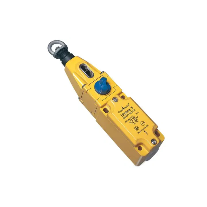 Allen-Bradley 440E-D13118 Lifeline 3 cable pull safety switch, 30m span, 2NC/2NO contacts, M20 conduit, IP67 rated