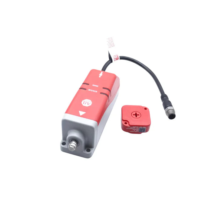 Allen-Bradley 440G-LZS21SPLH RFID guard locking switch, power-to-lock, left hinge, 24V DC, IP69K, PLe / SIL 3