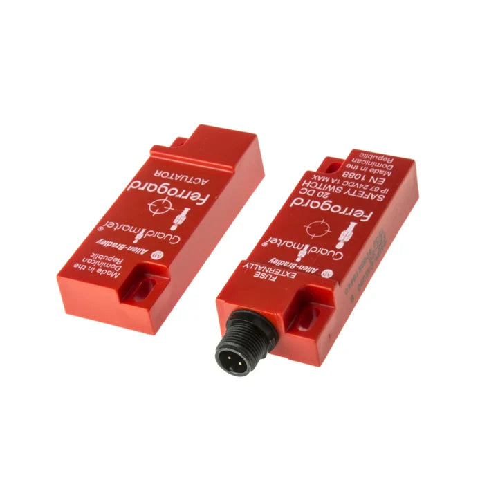 Allen-Bradley 440N-G02090 Trojan 5 safety switch, 24V DC, power-to-lock, 2NC/1NO, IP67