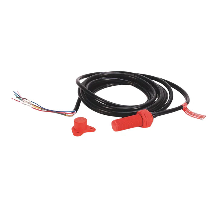 Allen-Bradley 440N-Z21U26H non-contact safety switch, 18mm barrel, 24V DC, IP69K, unique code