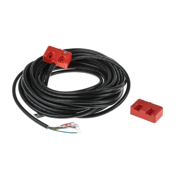 Allen-Bradley 440N-Z21W1PB RFID safety switch, plastic housing, IP69K, 2 N.C. + 1 N.O., 5 m cable