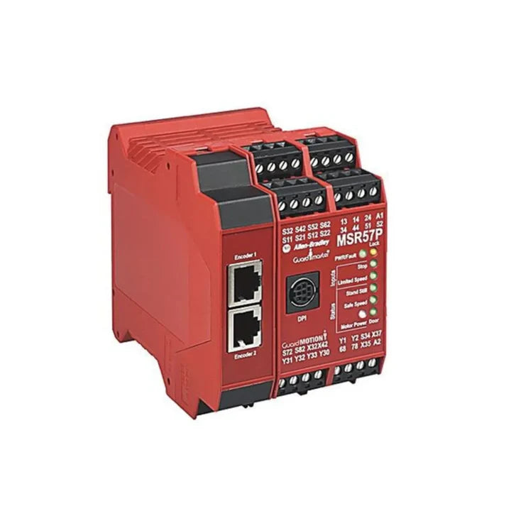 Allen-Bradley 440R-S845AER-NNL safety relay, 24V DC, delayed output, dual-channel, Guardmaster