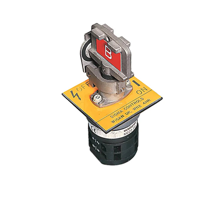 Allen-Bradley 440T-MRPSE110A trapped key exchange module, 110V AC solenoid, stainless steel, IP67, for safety interlock 