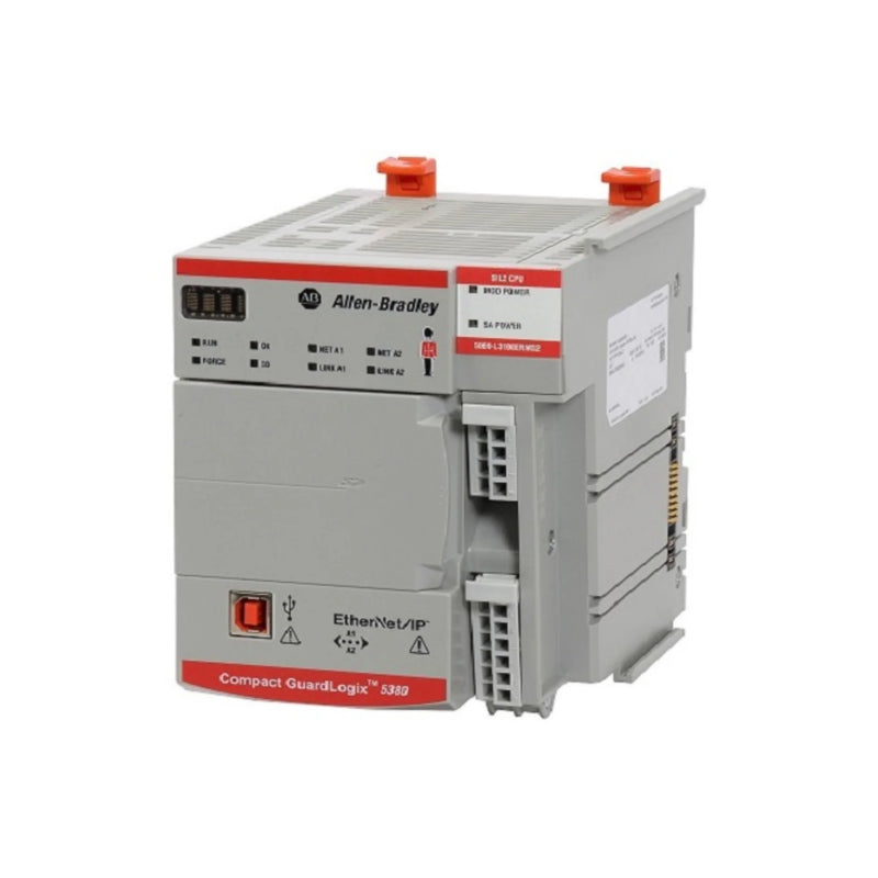 Allen-Bradley 5069-L306ERMS3 CompactLogix 5380 controller, SIL 3, dual Ethernet, 2MB memory