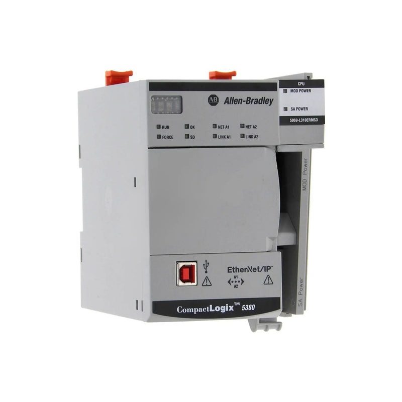 Allen-Bradley 5069-L310ERMS3 CompactLogix 5380 safety controller, 3MB memory, SIL 3, EtherNet/IP