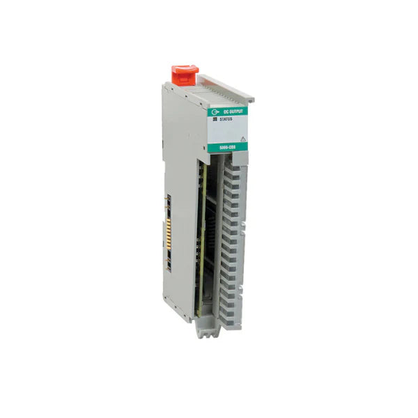 Allen-Bradley 5069-OB8 Compact I/O digital output module, 8-point 24V DC sourcing outputs, CompactLogix 5380/5480 control system.