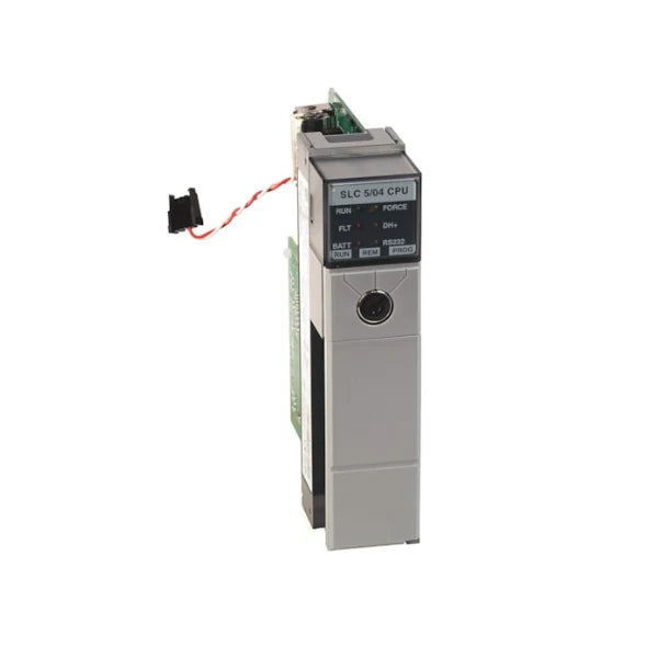 Allen-Bradley 1747-L541 SLC 5/04 CPU Controller, 16K memory, DH+ and RS-232 ports, modular PLC processor for industrial automation.