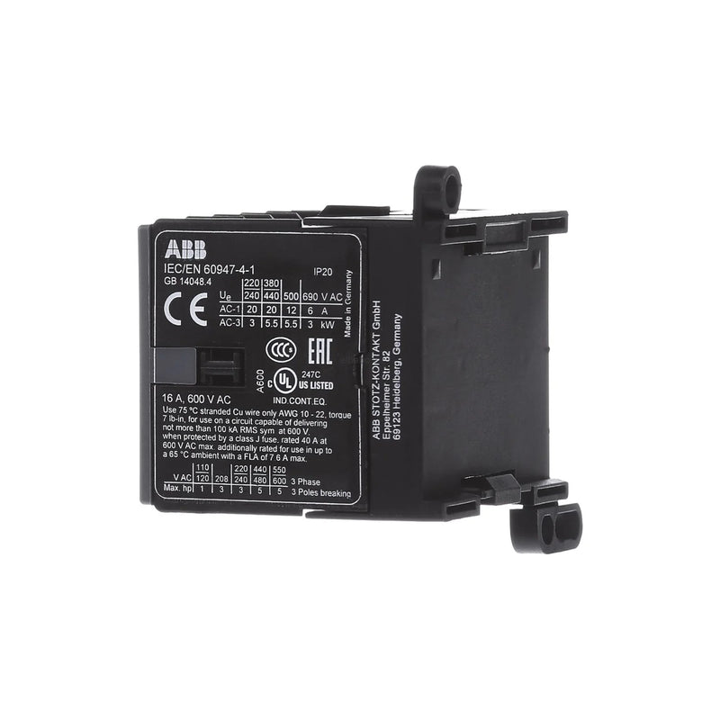 ABB IEC 60947-4-1 | Low Voltage Motor Control Standard