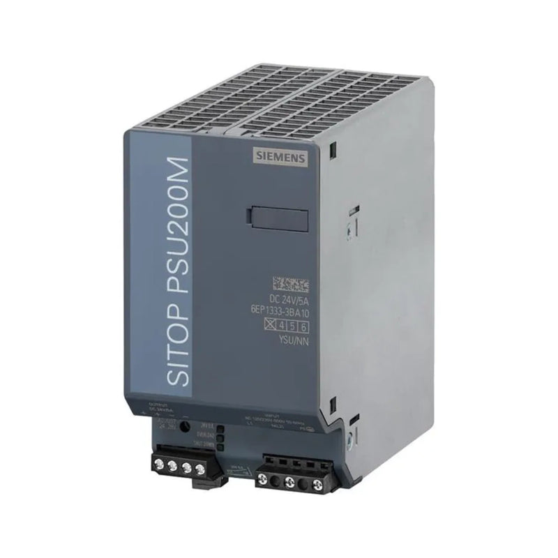 Siemens 6EP1333-3BA10 SITOP Smart 24V 20A power supply for industrial automation and PLC systems.