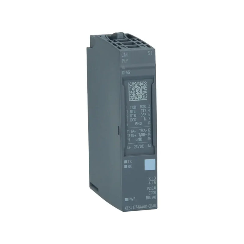 Siemens 6ES7137-6AA01-0BA0 1-channel relay output module for ET 200SP distributed I/O systems.