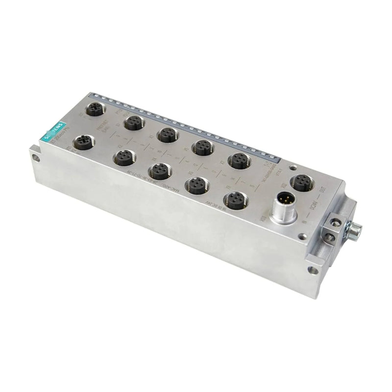Siemens 6ES7141-6BH00-0AB0 ET 200SP digital input module, 8 NAMUR inputs, 24V DC, Type 1, IP20, for hazardous area sensor integration in process automation.