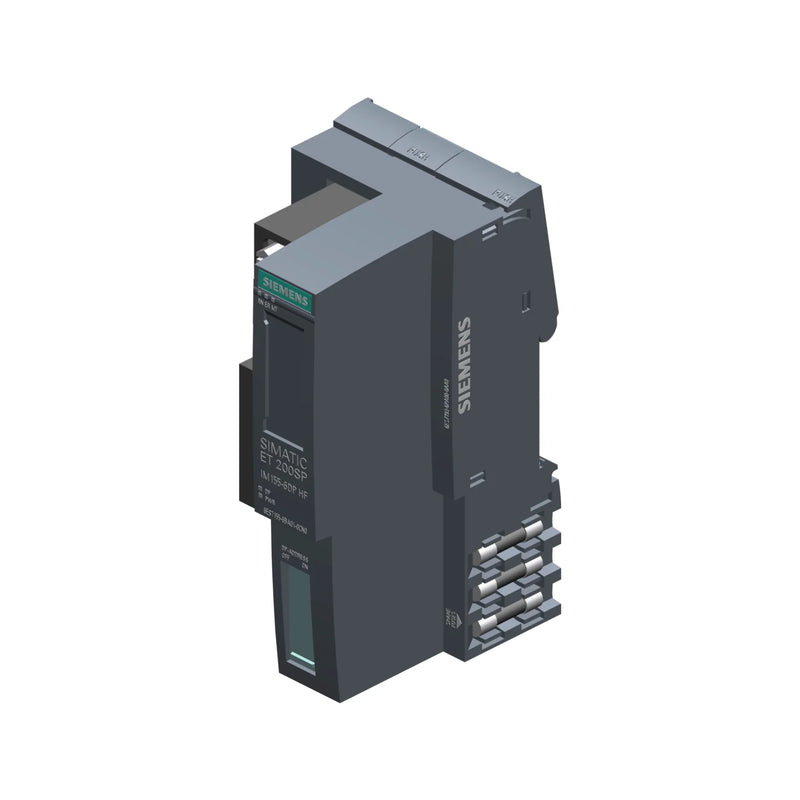 Siemens 6ES7155-6BA01-0CN0 ET 200SP HA interface module, IM 155-6 PN HA, redundant PROFINET, 24V DC, high availability.