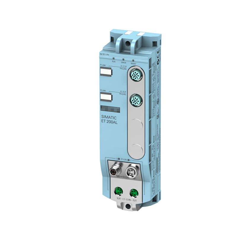 Siemens 6ES7157-1AB00-0AB0 DP/DP coupler, PROFIBUS interface converter, 12 Mbps, DIN rail mount, for connecting two independent PROFIBUS DP networks.