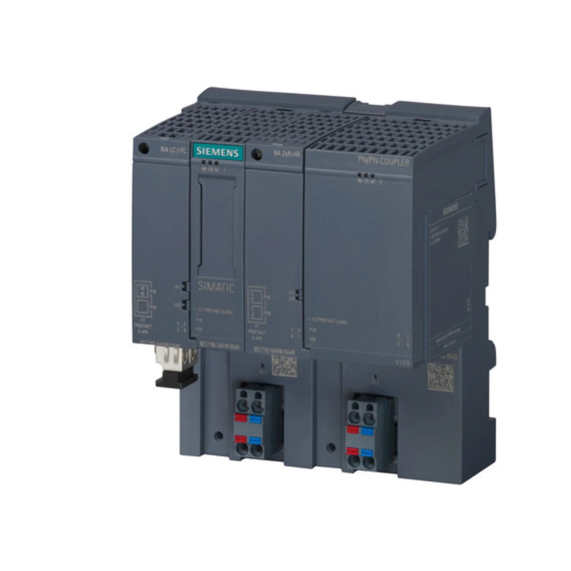 Siemens 6ES7158-3AD01-0XA0 ET 200SP interface module IM 158-3 PN, PROFINET IRT, 24V DC, IP20, DIN rail mount, bus adapter required.