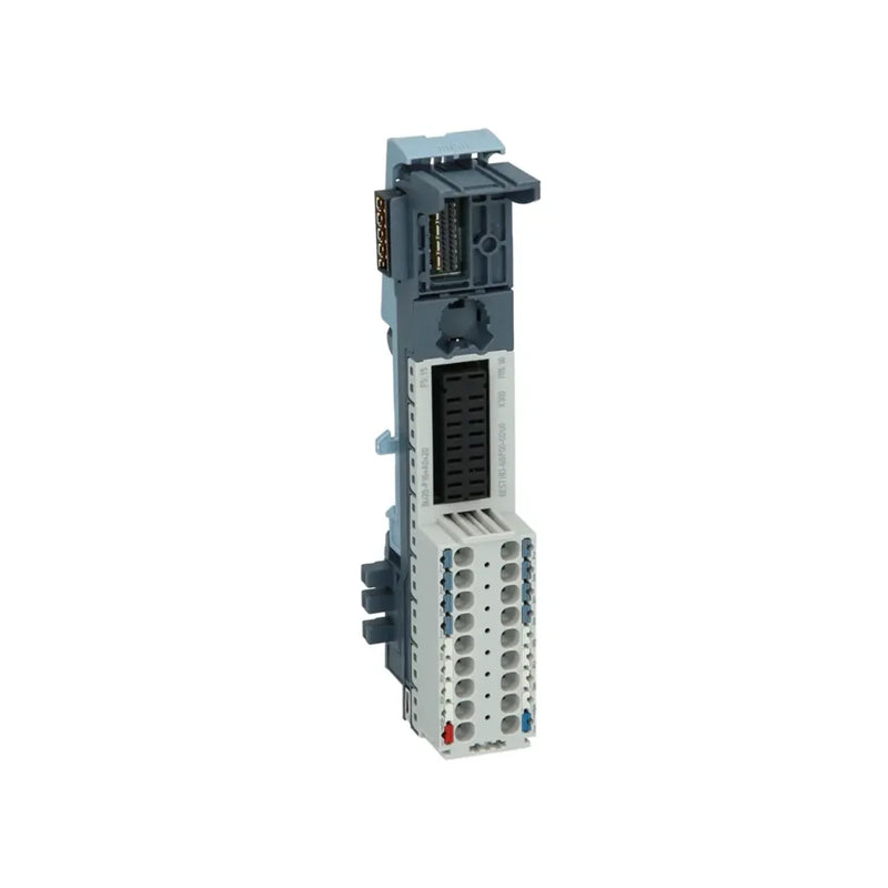 Siemens 6ES7193-6BP00-0DU0 BaseUnit BU20-P16+A0+2B, 16-terminal push-in, Type A0 for ET 200SP I/O, DIN rail mount.