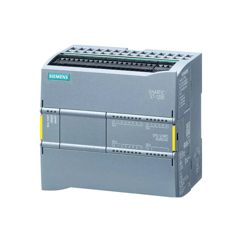 Siemens 6ES7212-1AF40-0XB0 S7-1200 CPU 1212C, 8 DI, 6 DO, 2 AI, 24V DC, PROFINET, compact programmable controller for industrial automation.