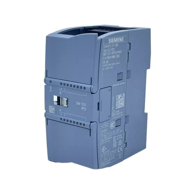 Siemens 6ES7231-5PD32-0XB0 ET 200SP digital input module, 32 inputs, 24V DC, compact high-density design.
