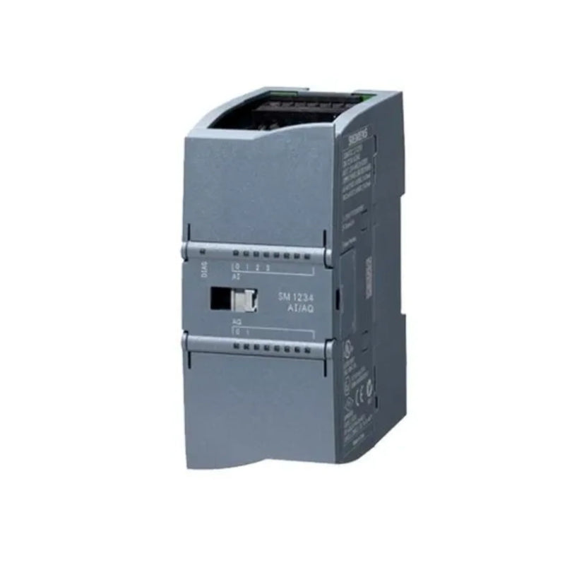 Siemens 6ES7238-5XA32-0XB0 SB 1223 signal board, 1 AI 0–10V, 1 AO 0–20 mA, compact analog I/O expansion for S7-1200 CPUs.