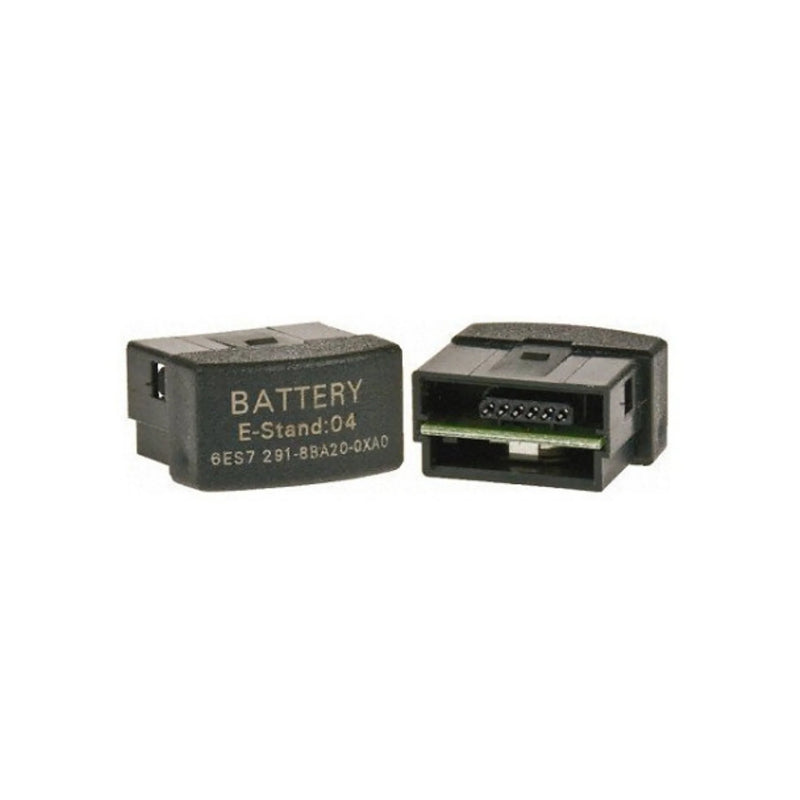 Siemens 6ES7291-8BA20-0XA0 120mm metal DIN rail for S7-200 modules, horizontal mounting, for secure PLC installation.