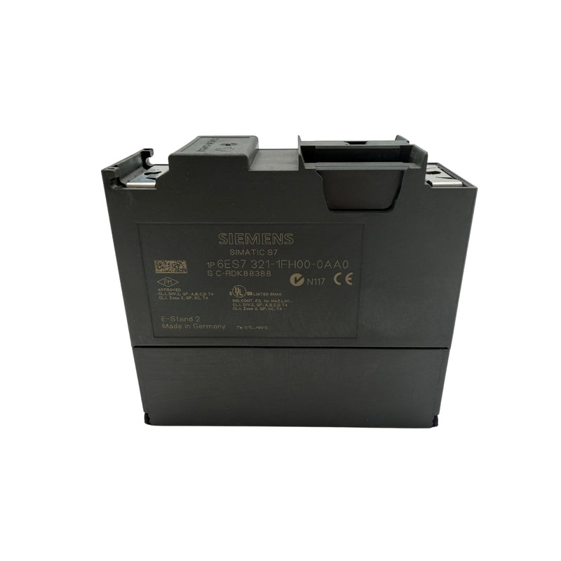 Siemens 6ES7321-1FH00-0AA0 S7-300 SM321 16 DI 120/230 V AC digital input module.