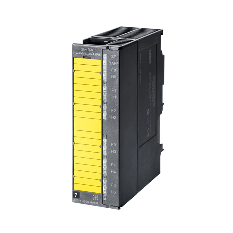 Siemens 6ES7336-4GE00-0AB0 analog output module, 4 AO, voltage/current, 12-bit, for S7-300, IP20.