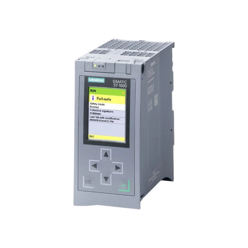 Siemens 6ES7515-2AM02-0AB0 ET 200SP digital input module, 16 inputs, 24V DC, standard type for automation.