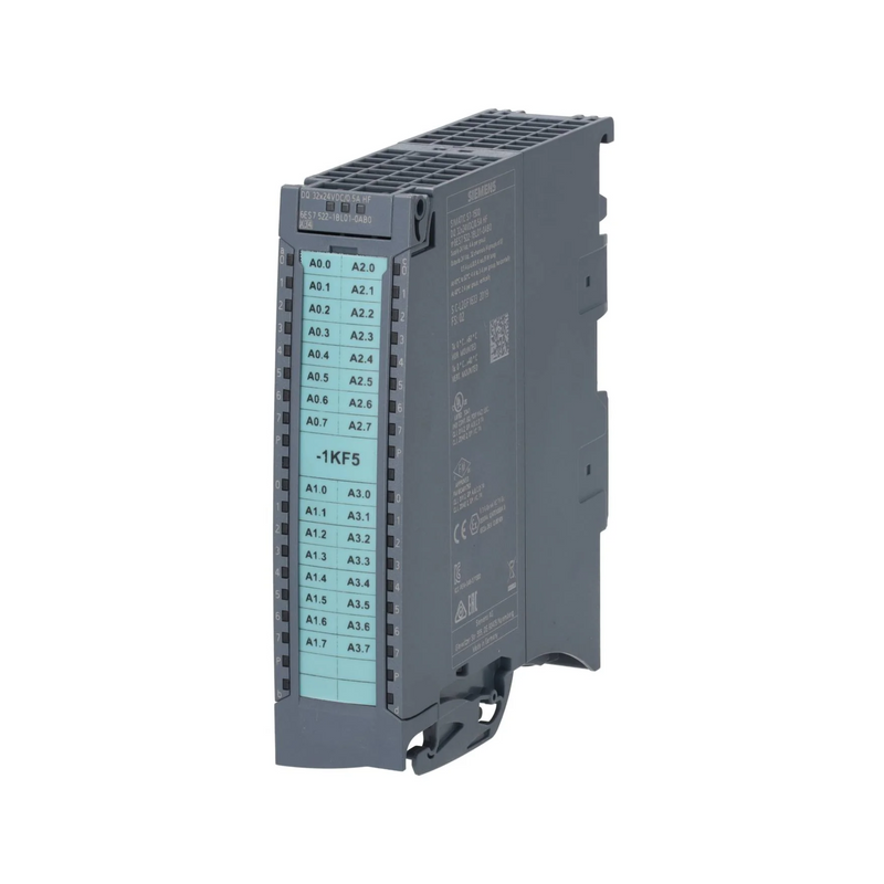 Siemens 6ES7522-1BL01-0AB0 SIMATIC S7-1500 Digital Output Module with 16 outputs and 24V DC.