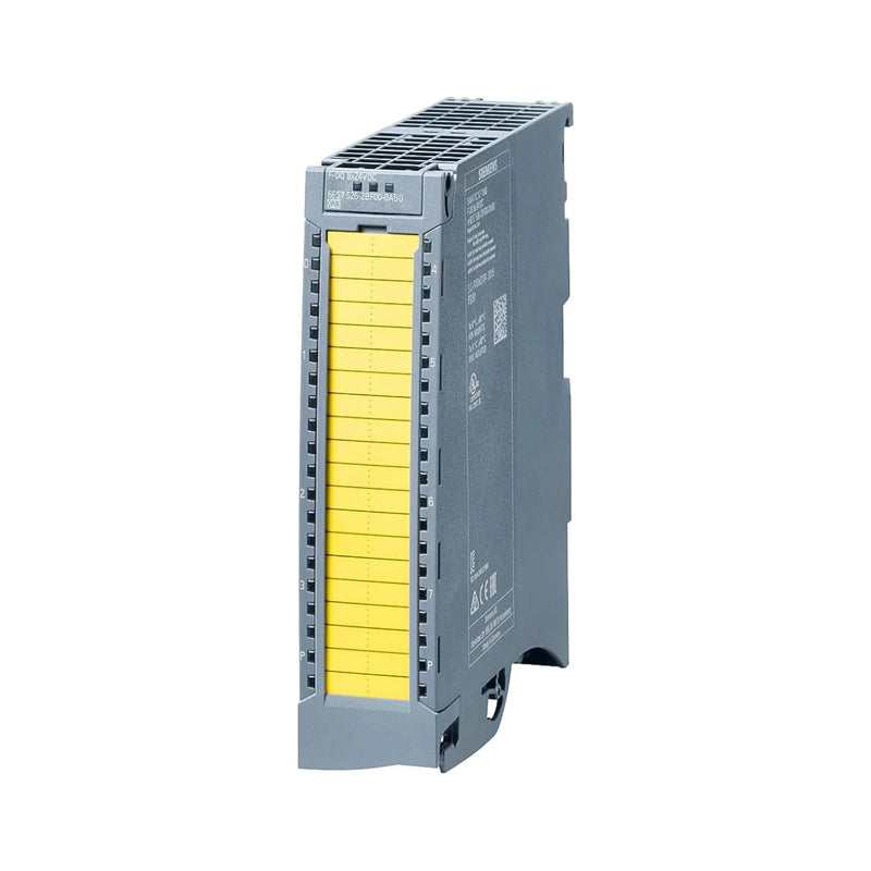 Siemens 6ES7526-2BF00-0AB0 S7-1500 digital output module, 32x 24V DC PNP outputs, 0.5A, compact, IP20, high-speed switching, DIN rail mount.