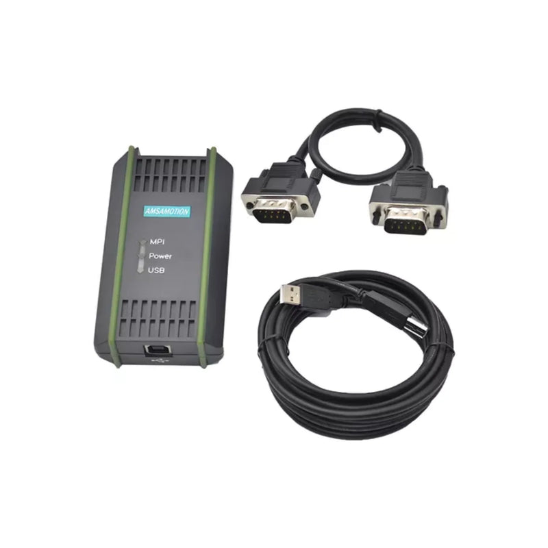 Siemens 6GK1571-0BA00-0AA0 CP 5711 USB to PROFIBUS adapter, 12 Mbps, electrical isolation, compact interface for PG/PC.