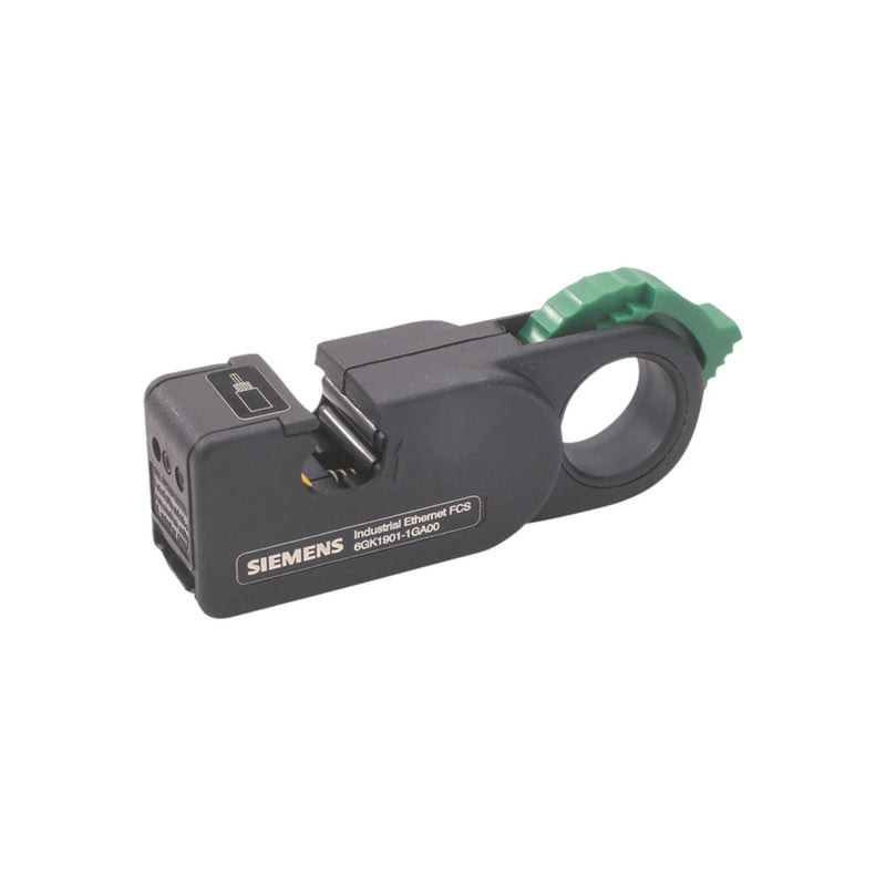 Siemens 6GK1901-1GA00 FastConnect stripping tool, manual hand tool for PROFINET and IE FC Ethernet cable preparation in industrial automation.