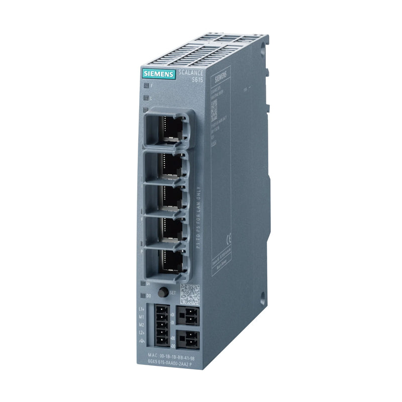 Siemens 6GK5615-0AA00-2AA2 | SCALANCE S615 Industrial Security