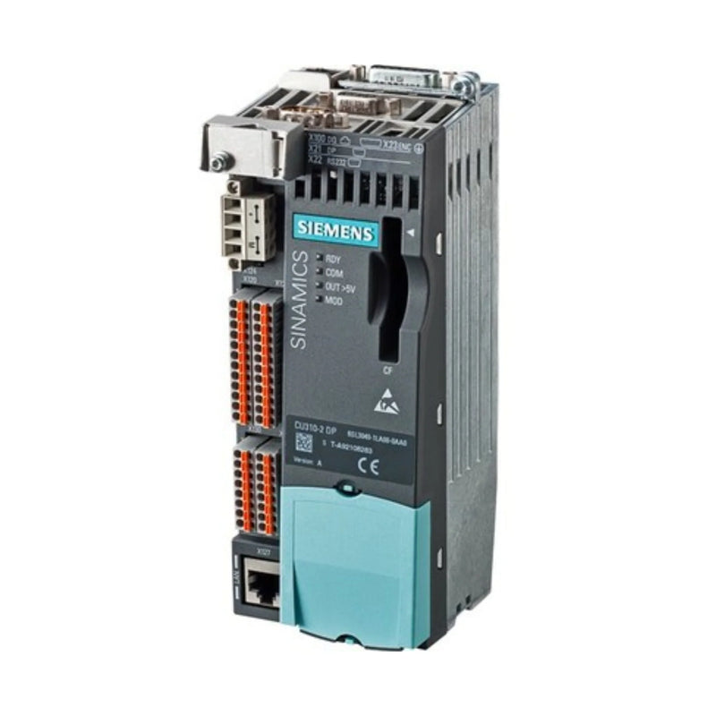 Siemens 6SL3040-1LA00-0AA0 line reactor, 400V, 3-phase, 45mH, for SINAMICS S120, 7.5kW drives, IP00, for harmonic filtering and current protection.