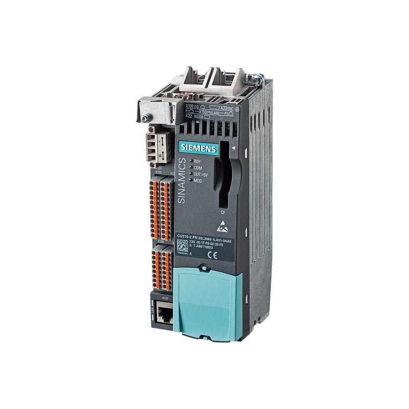 Siemens 6SL3040-1LA01-0AA0 CU320-2 PN control unit for SINAMICS S120 with PROFINET and multi-axis control.