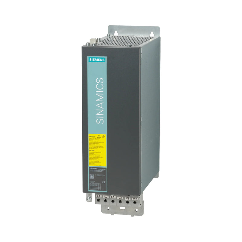 Siemens 6SL3100-0BE25-5AB0 Smart Line Module, 55 kW, 600V DC, 3AC 400V input, IP20, air-cooled booksize for SINAMICS S120 systems.