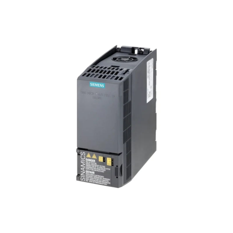 Siemens 6SL3210-1KE12-3AF2 SINAMICS G120 PM240-2 power module for efficient motor control in industrial applications.