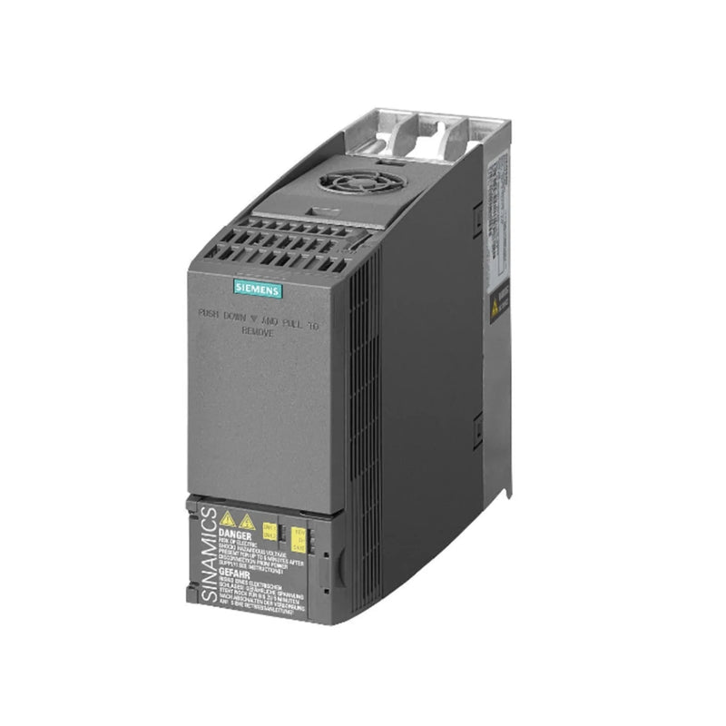 Siemens 6SL3210-1KE14-3AF2 SINAMICS G120 drive control unit for efficient motor control in industrial automation.