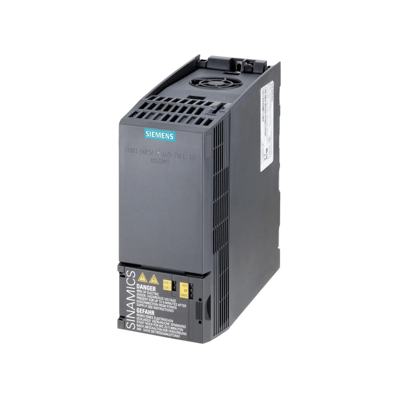 Siemens 6SL3210-1KE14-3UF2 SINAMICS S120 PM240-2 power module for high-performance motor control in industrial automation.