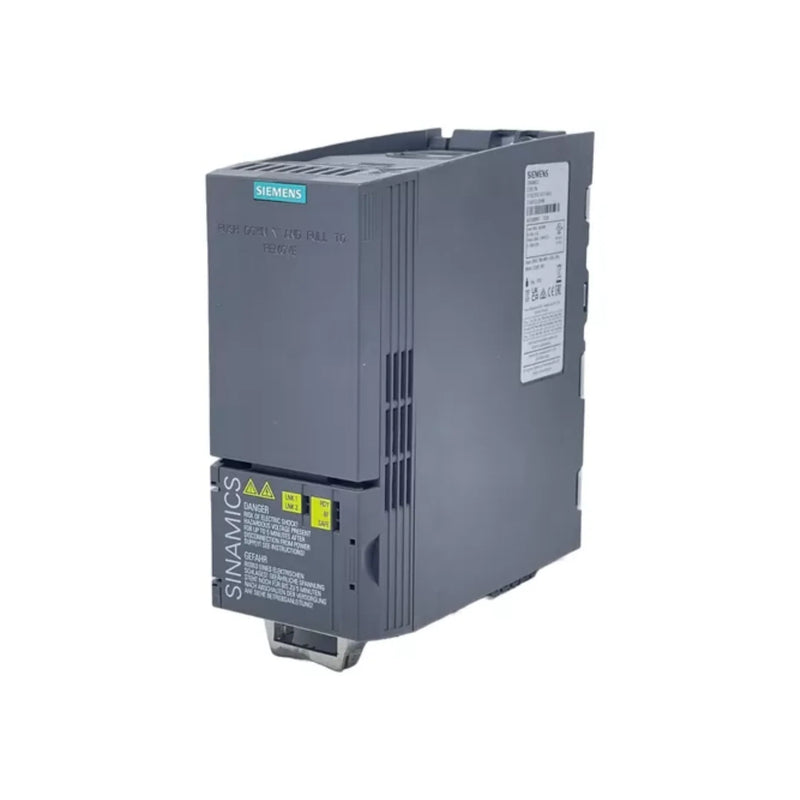 Siemens 6SL3210-1KE15-8AF2 SINAMICS G120 drive control unit for industrial motor control.