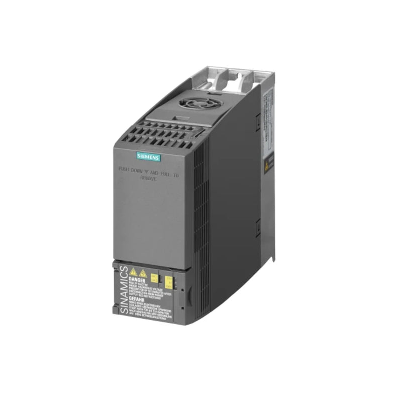 Siemens 6SL3210-1KE17-5AF1 SINAMICS G120 PM240-2 power module for motor control and energy efficiency in industrial automation.