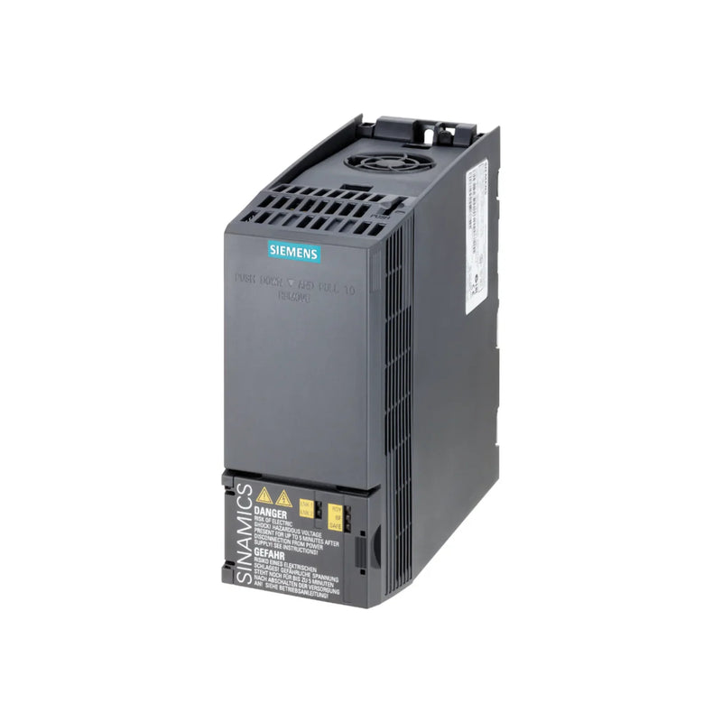 Siemens 6SL3210-1KE21-3AF1 SINAMICS G120C frequency converter for industrial motor control.