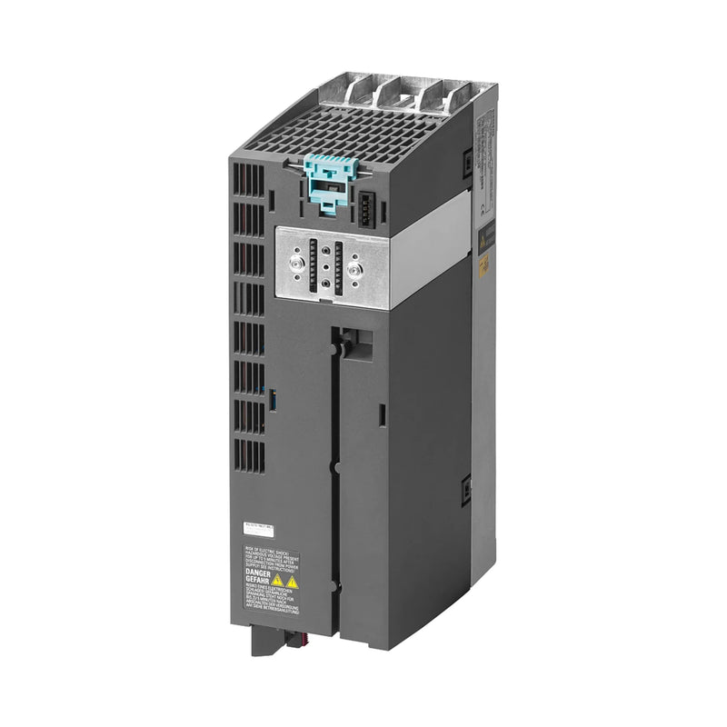 Siemens 6SL3210-1PE21-8AL0 SINAMICS S120 PM240-2 power module for industrial motor control with regenerative braking.