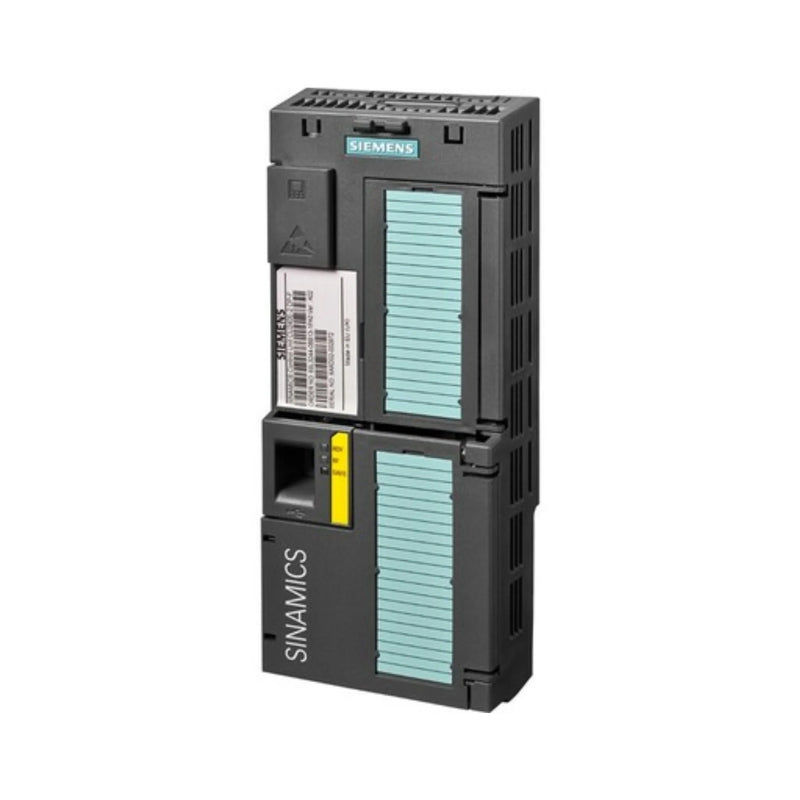 Siemens 6SL3244-0BB13-1FA0 SINAMICS G120 PM240-2 power module, 7.5 kW, 400V, Frame C, integrated brake chopper, IP20, for industrial motor control.