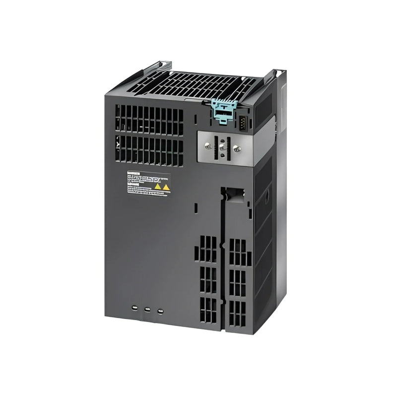 Siemens SINAMICS G120 PM250 Power Module (6SL3225-0BE27-5AA1), 11 kW, 400V, regenerative braking, integrated Class A filter, energy-efficient drive.